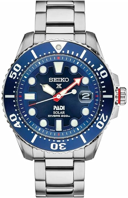 SEIKO SNE549 Prospex Men's Watch Silver-Tone 43.5mm Stainless Steel