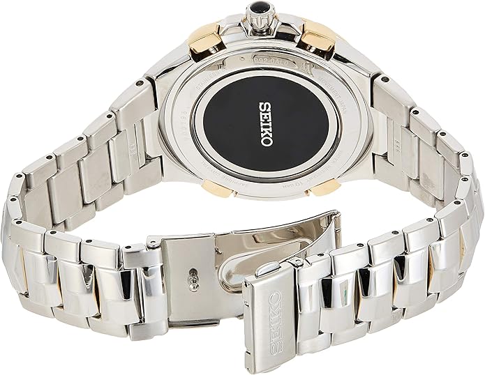 6-month Power Reserve Once Fully Charged Beige LumiBrite Hands And Markers Stainless Steel Case And Bracelet Water-resistant To 10 Bar, 100 Meters (330 Feet)